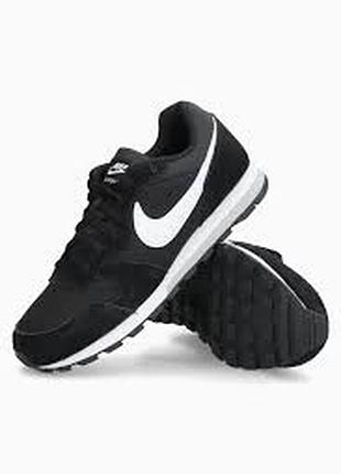 Кроссовки nike md runner 2 кожа р43 ст27,5см ориг