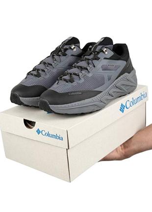 Мужские кроссовки columbia vibram mega grip grey black