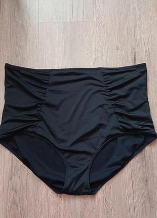 Плавки женские черные большого размера 4xl,5xl как новые