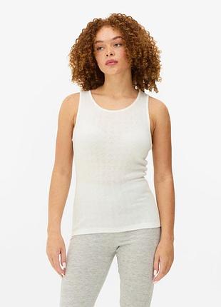 Жіноча термо майка heat iq термотоп primark 2xs, xs, s, m, l, xl білий
