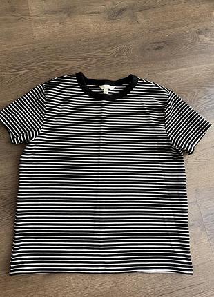 Футболка в полоску від h&m