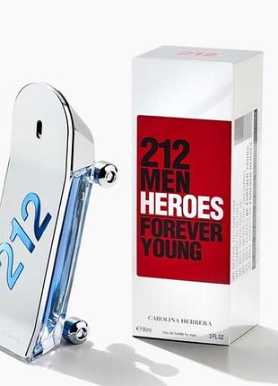 Carolina herrera 212 men heroes forever young