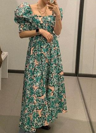 Неймовірна поплінова сукня zara