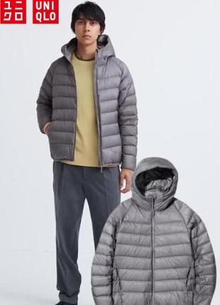 Ультралегкая пуховая парка ultra light uniqlo
