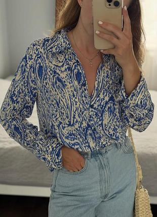 Рубашка zara, рубашка zara, рубашка вискоза