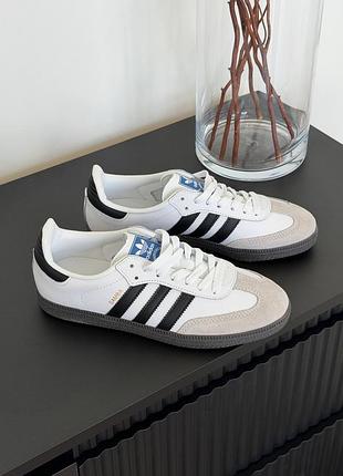 Кросівки adidas samba vegan white 🤍