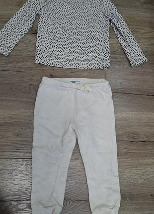 Набір на дівчинку h&m sinsey 86-92см