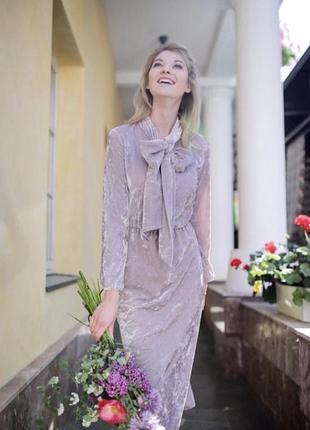Оксамитове дизайнерське плаття  від anna yakovenko