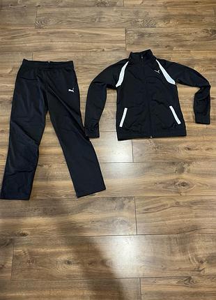 Спортивный костюм puma tricot suit 673583-01 для подростков 13-14 лет унисекс