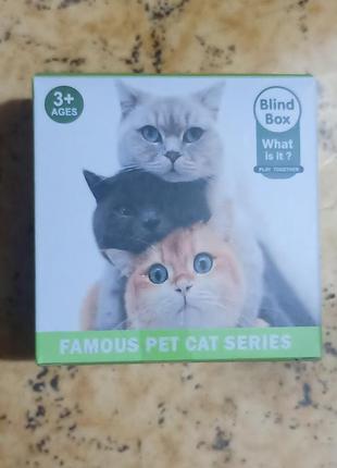 «famous pet cat series» blind box
ідеальний порядок для тих хто любить наших пухнастих друзів