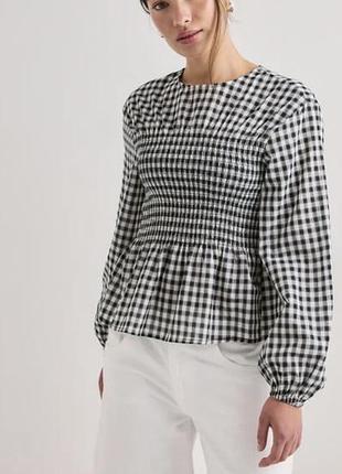 Топ-блуза з довгим рукавом. vero moda