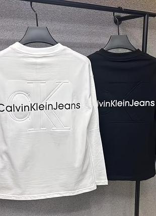 Лонгслів calvin klein футболка з довгим рукавом