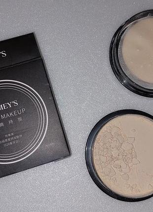 Матирующая компактная пудра hymey's hold makeup (оттенок 02), под восстановление