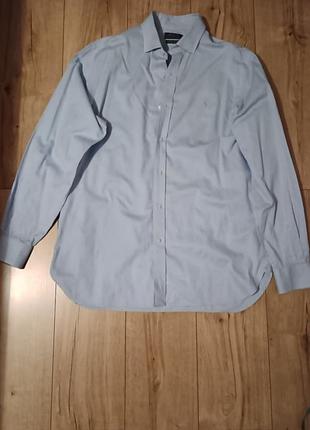 Чоловіча сорочка polo ralph lauren блакитна