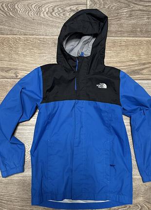 Куртка дитяча the north face синя з чорним, розмір s