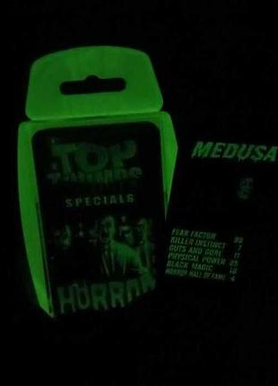 Коллекционные ретро карты top trumps specials: horror (2005)