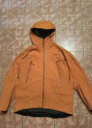 Arc'teryx beta sl gore-tex jacket men's size l orange hooded shell as is used