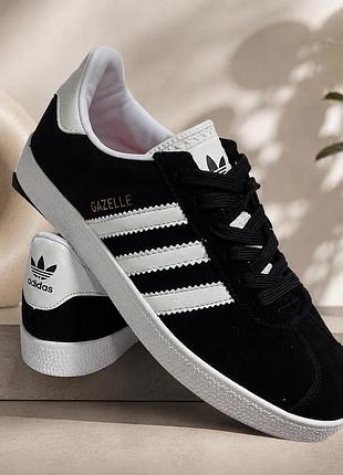 👟 adidas gazelle — стильна класика на кожен день! 🖤🤍