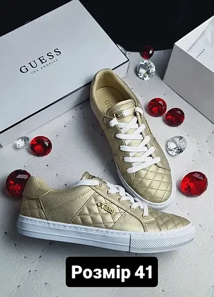 Guess оригинал золотисті кеди