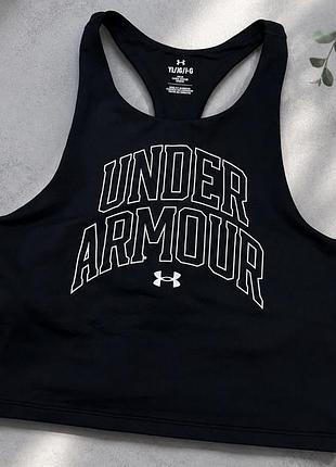 Спортивний топ кроп-майка under armour