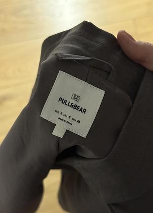 Жилет з льону pull&bear 3