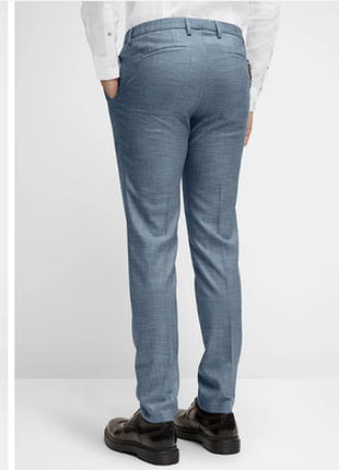 Чоловічі штани cinque cibravo slim fit (розмір 50, l) smart casual, темно-блакитний, нові, оригінал