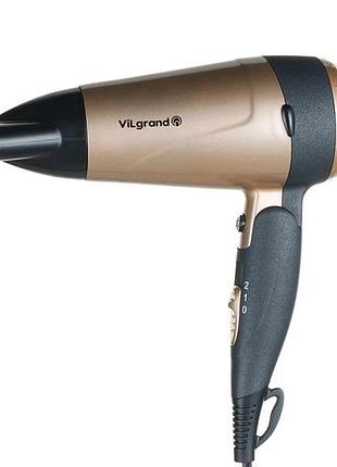 Фен vilgrand vhd-1809fh gold 1800вт