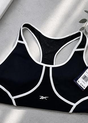 Спортивний топ-бра reebok ts lux racer bra (розмір xl) — оригінал!
