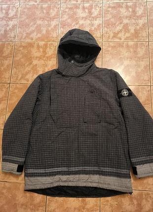Stone island reflective анорак куртка ветровка дуже рідка розмір хл підійде на л