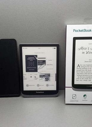 Электронная книга б/у pocketbook 740 pro metallic grey (pb740-2-j-ww)