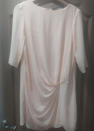 Сукня туніка персик zara 38