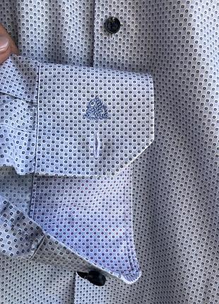 Чоловіча сорочка roy robson, slim fit, m, блакитний, вживане, дуже хороший стан