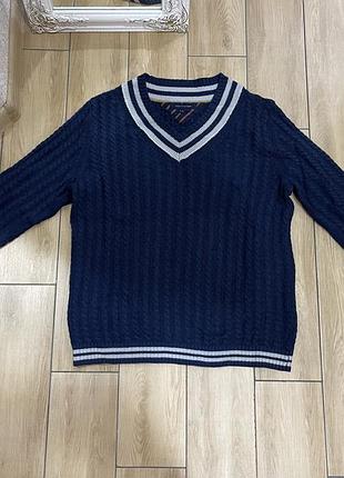 Жіночий вовняний светр tommy hilfiger l/xl