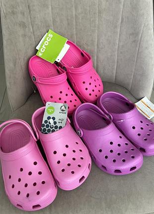 Crocs, кроксы, яркие, фирменные размер 32,33,34