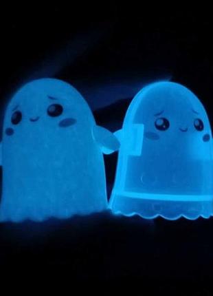 Оригинальные фигурки lankybox ghosty glow и rocky (светятся в темноте)