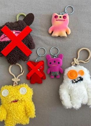 Брелок fuggler , сюрприз fuggler , мʼякі іграшки fuggler, мʼякі брелки fuggler ціни в описі