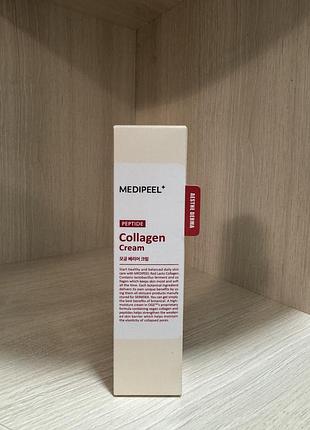 Зміцнюючий крем з колагеном і лактобактеріями medi-
peel red lacto collagen barrier cream 80g