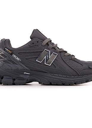 Мужские черные кроссовки new balance 1906r cordura grey х нью беланс 45