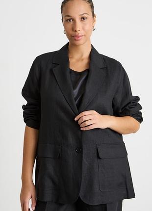 Льняной легкий жакет/ 46 / brend gerry weber