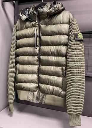 Куртка  хакі stone island