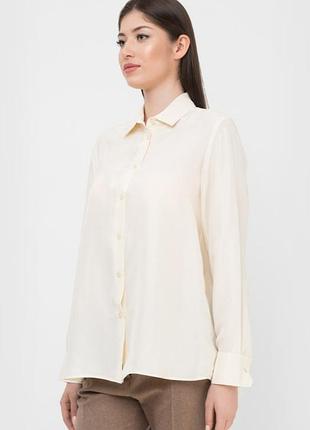 💯% шовкова рубашка сорочка блуза блузка max mara