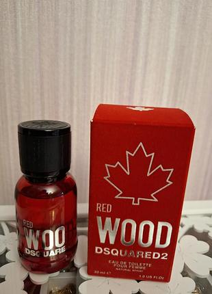 Оригінал! dsquared2 red wood pour femme 30 мл — ідеальний стан