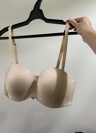 Бюстгальтер бандо victoria's secret body 38д