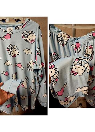 Велюровая пижама hello kitty
