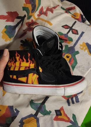 Кеды vans черные