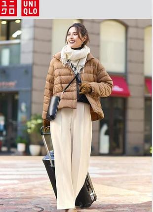 Ультралегкий пуховик uniqlo