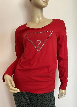 Хлопковая фирменная футболка/ m/ brend guess