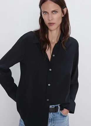🖤блузка шелковая женская zara🖤