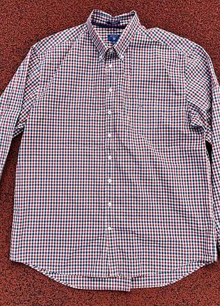 Чоловіча сорочка бренду gant the broadcloth regular fit
