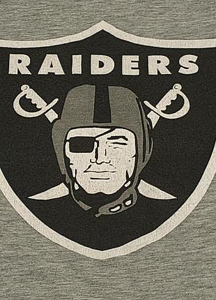 Nfl las vegas raiders - фанатская клубная футболка бесшовная нфл - м
